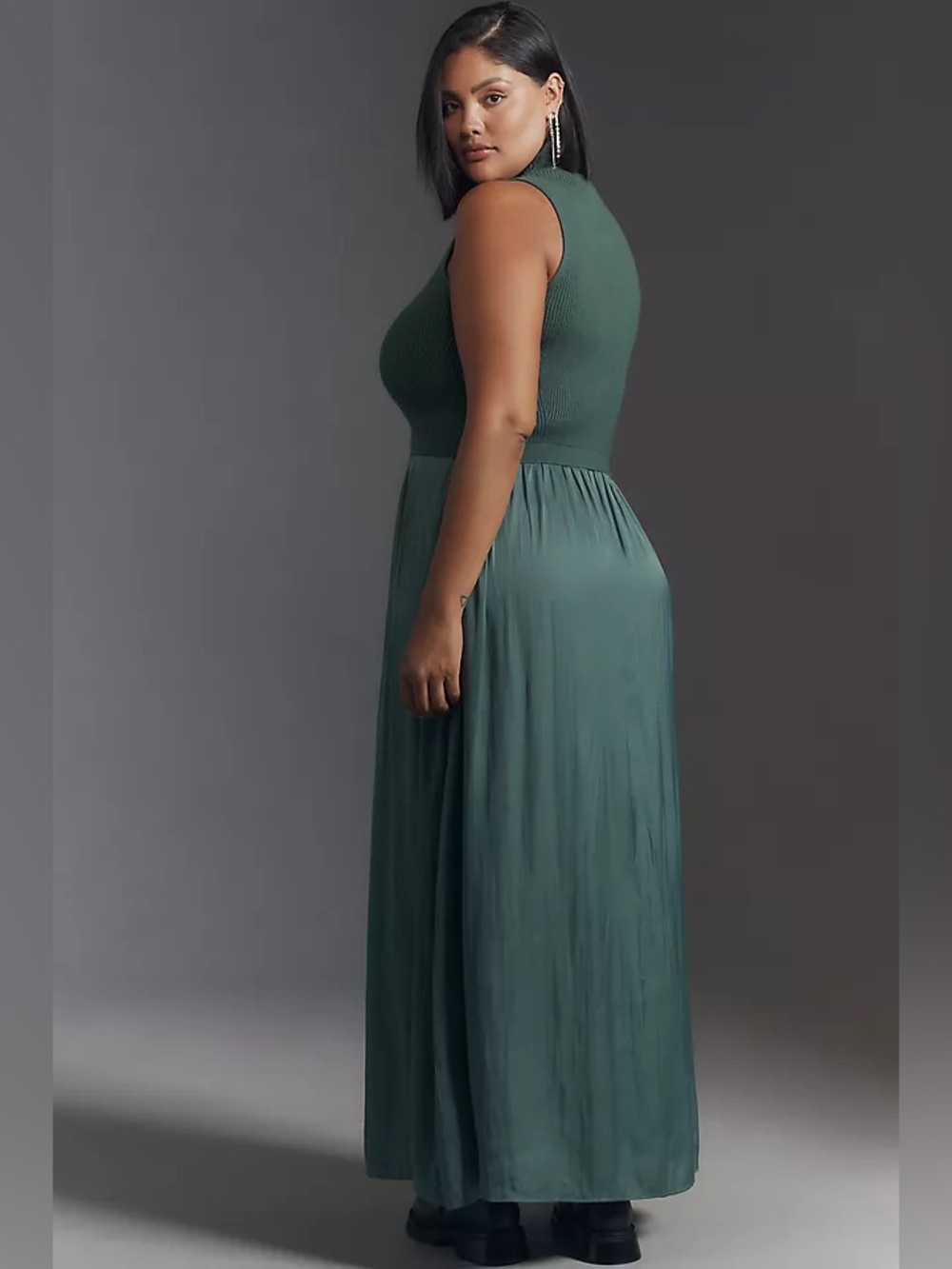 Anthropologie Thea Sleeveless Twofer Maxi Dress | XL - Picture 2 of 7